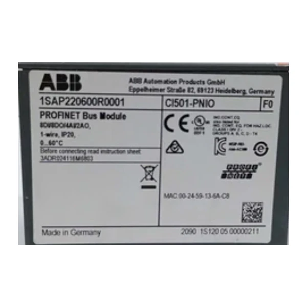ABB CI501-PNIO 1SAP220600R0001 factory